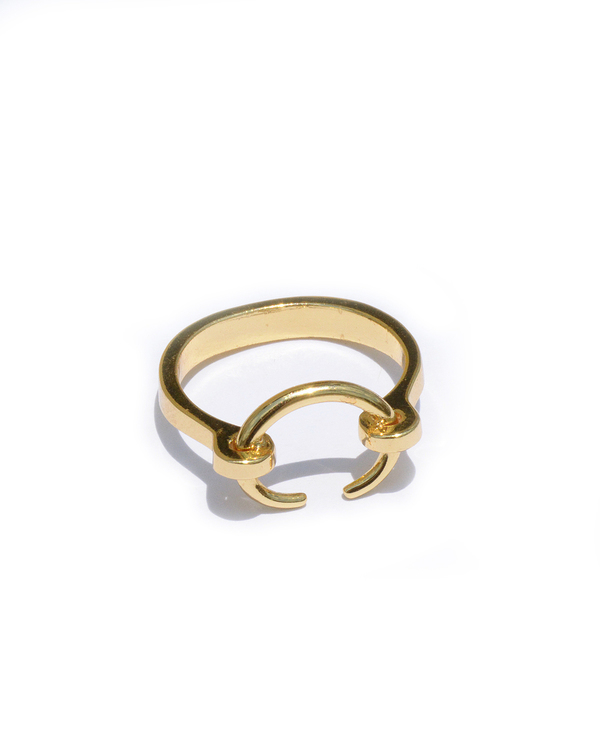 Gabriela Artigas Tusk Reloaded Ring in Gold Gabriela Artigas Tusk Reloaded Ring in Gold