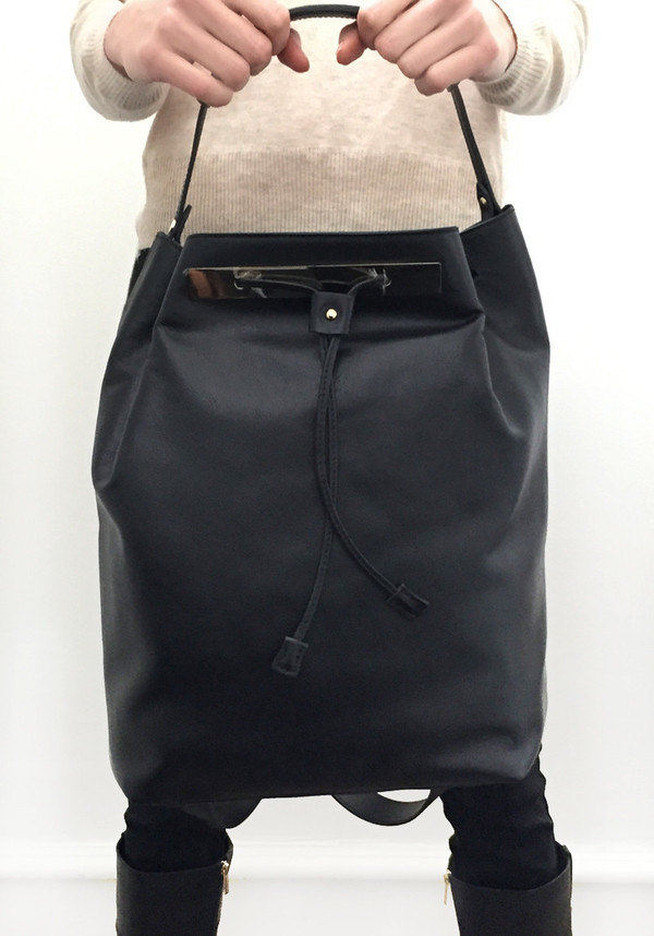 Ella Valentine Josie Leather Backpack Ella Valentine Josie Leather Backpack