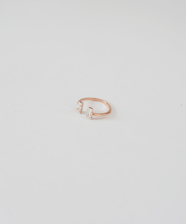 Bing Bang Double Baguette Ring Bing Bang Double Baguette Ring