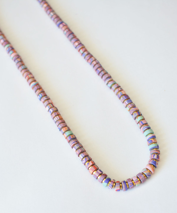 Growing Jewelry Rainbow Heishi Necklace Growing Jewelry Rainbow Heishi Necklace