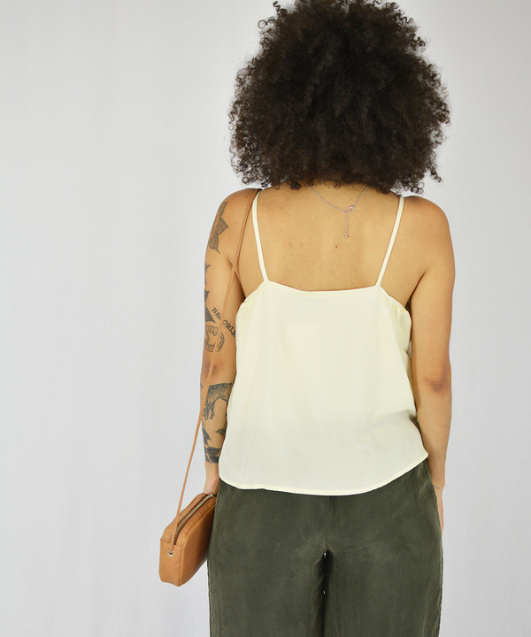 Objects Without Meaning Cream Twist Tank Objects Without Meaning Cream Twist Tank