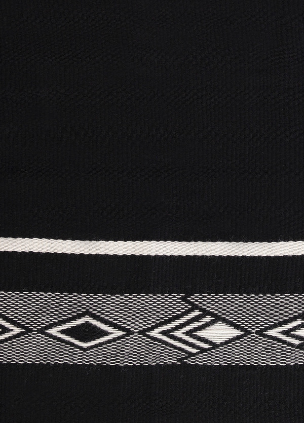 Voz Black Diagonal Shawl Voz Black Diagonal Shawl