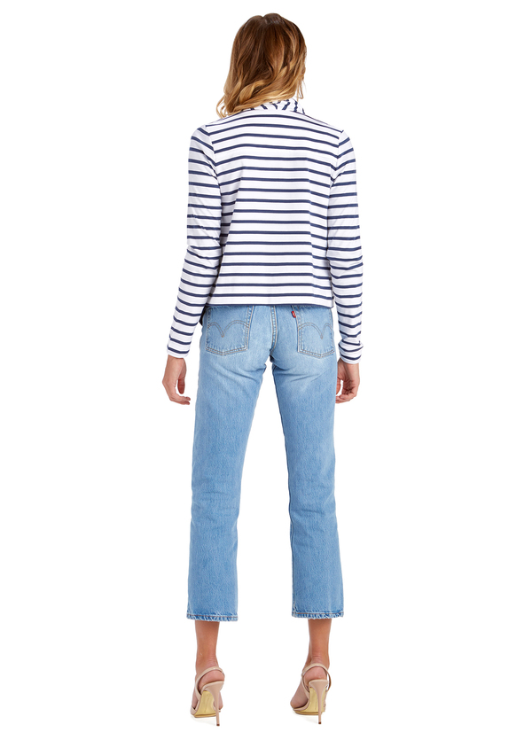 Kowtow Building Block Stripe Drape Cardigan Kowtow Building Block Stripe Drape Cardigan