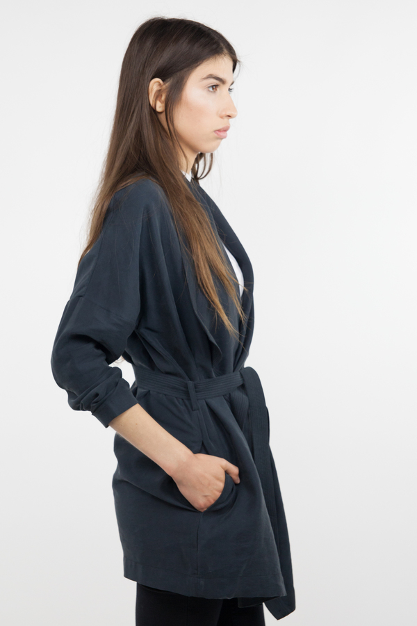 Just Female Molly Short Trench - Black Just Female Molly Short Trench - Black