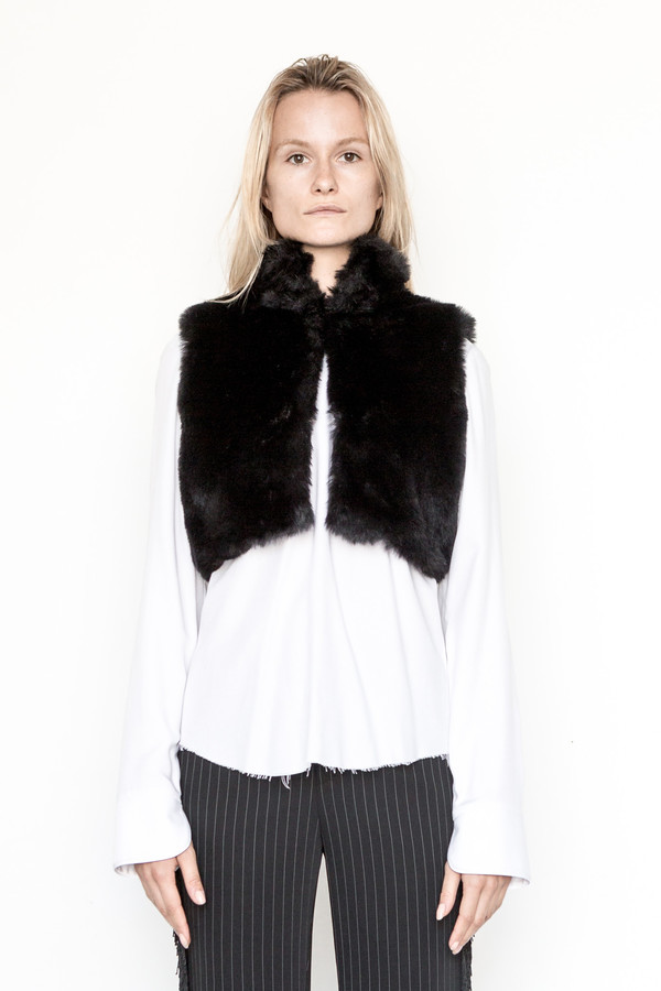 Assembly New York Faux Fur Vest Assembly New York Faux Fur Vest