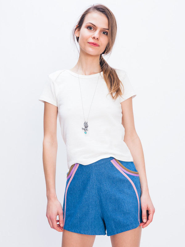 SAMANTHA PLEET BABY TEE SAMANTHA PLEET BABY TEE