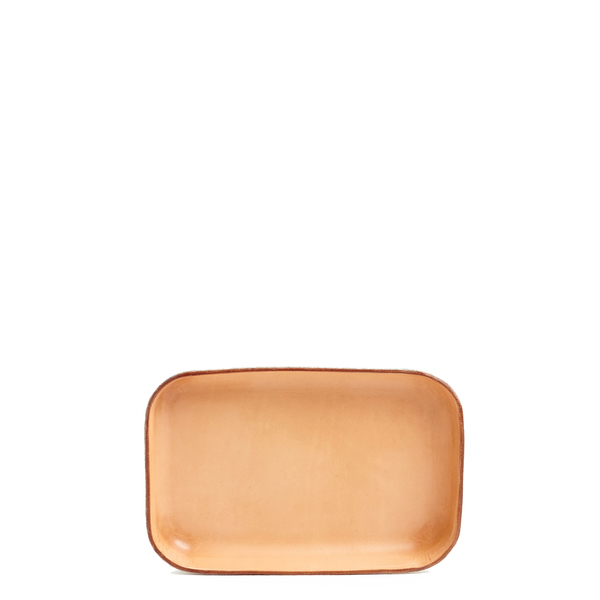 Unisex Graf & Lantz Small KAWABON Tan Leather & Granite Felt Tray Unisex Graf & Lantz Small KAWABON Tan Leather & Granite Felt Tray