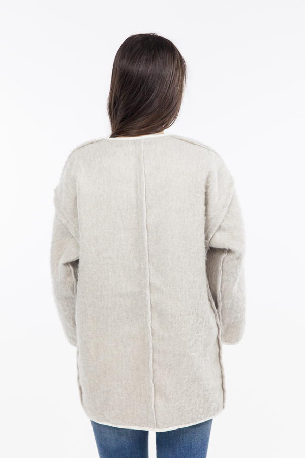 Objects Without Meaning Kimono Jacket - Oatmeal Objects Without Meaning Kimono Jacket - Oatmeal