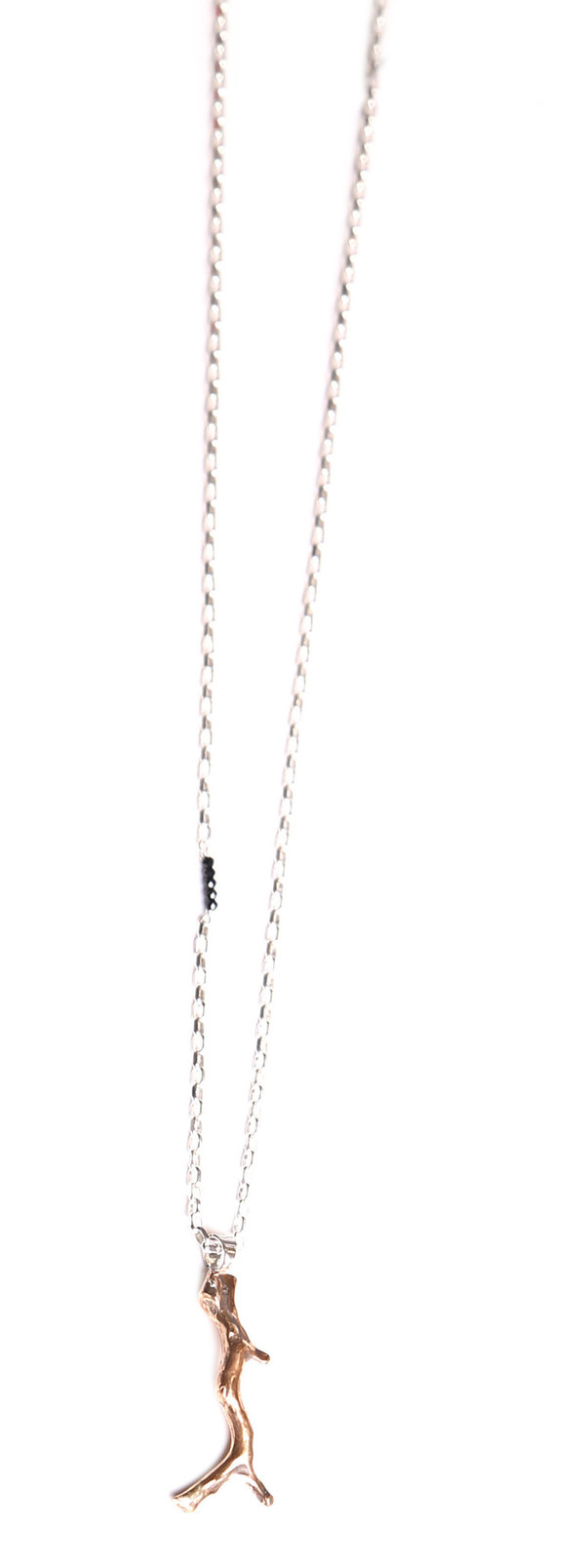 Sarah Dunn Coral Bronze Pendant Necklace Sarah Dunn Coral Bronze Pendant Necklace