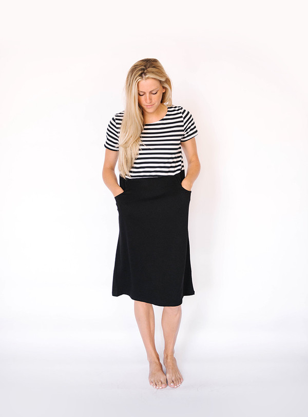 Hailey & Co Striped Pocket Dress Hailey & Co Striped Pocket Dress