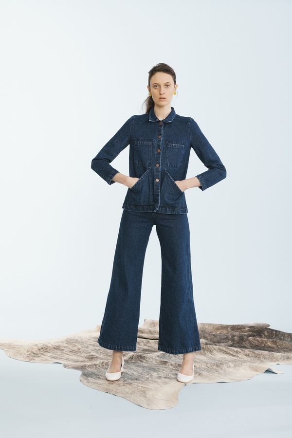 Carleen Nellie Wide Leg Jeans Blue Carleen Nellie Wide Leg Jeans Blue
