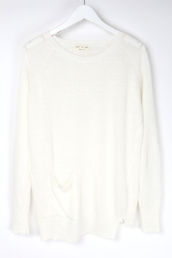 Ma'ry'ya Round Neck Pocket Tee Ma'ry'ya Round Neck Pocket Tee