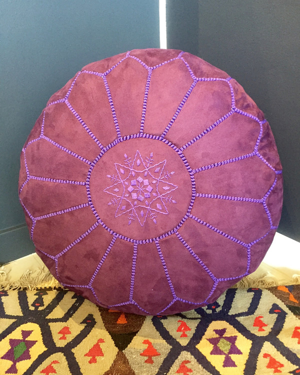 7 on Locust Moroccan Poof 7 on Locust Moroccan Poof