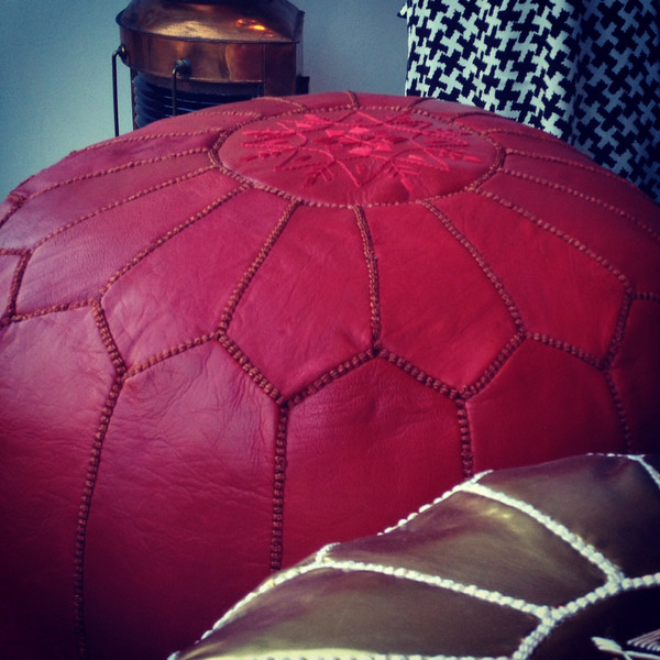 7 on Locust Moroccan Poof 7 on Locust Moroccan Poof