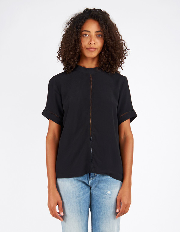 Minimum Maren Blouse Black Minimum Maren Blouse Black