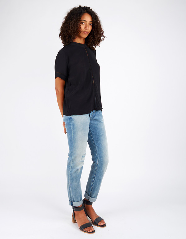 Minimum Maren Blouse Black Minimum Maren Blouse Black