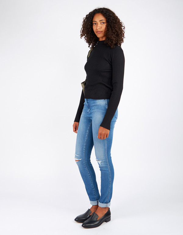 Minimum Birgit Knit Black Minimum Birgit Knit Black