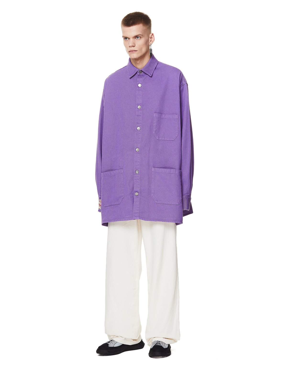 Raf Simons Violet Denim Jacket | Garmentory