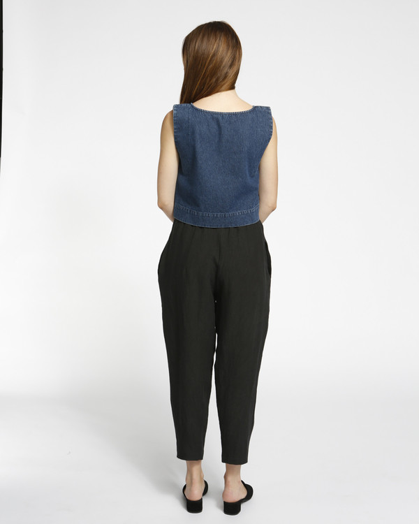 Ilana Kohn kate top in denim Ilana Kohn kate top in denim