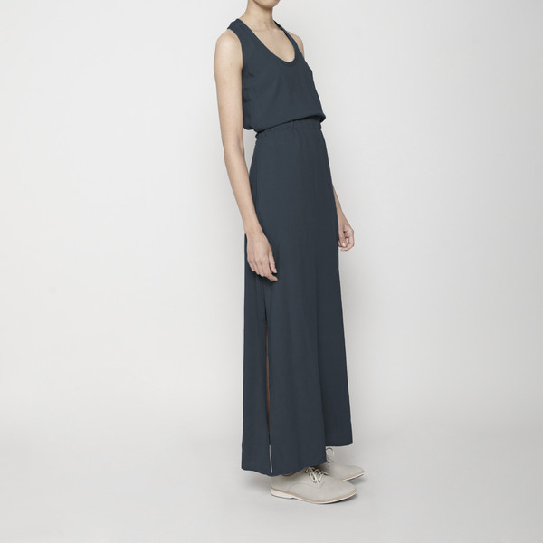 7115 by Szeki Racerback Maxi Dress- Navy FW16 7115 by Szeki Racerback Maxi Dress- Navy FW16