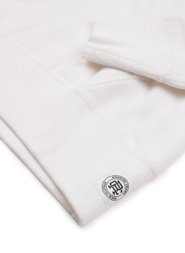 Reigning Champ Knit Mid Weight Terry Pullover Hoodie Winter White Reigning Champ Knit Mid Weight Terry Pullover Hoodie Winter White