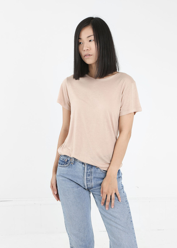 Baserange Nude Tee Shirt Baserange Nude Tee Shirt