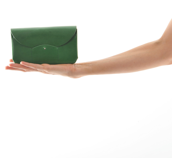 i ro se Green Ric Rac Long Wallet i ro se Green Ric Rac Long Wallet