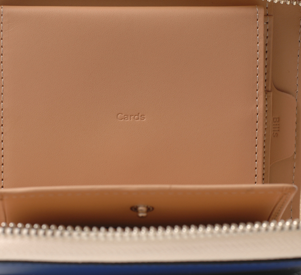 I Ro Se Blue Pop Up Wallet I Ro Se Blue Pop Up Wallet
