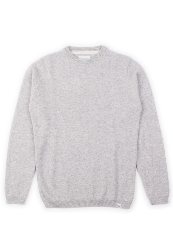 Norse Projects Sigfred Lambswool Grey Melange Norse Projects Sigfred Lambswool Grey Melange