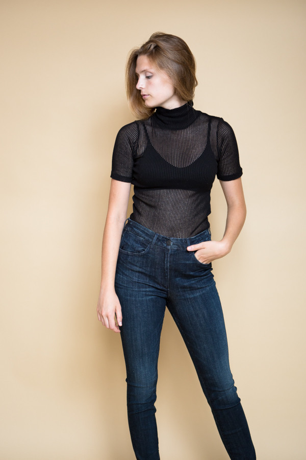 Just Female Ane Tee Black Just Female Ane Tee Black
