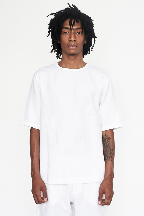 Men's Neuba Renu Mid T-Shirt - White Men's Neuba Renu Mid T-Shirt - White