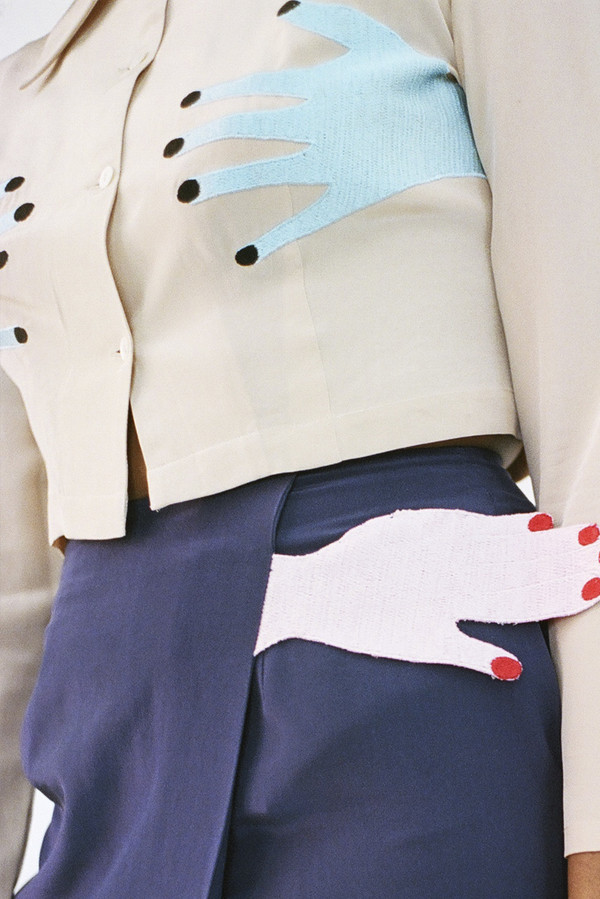 Hannah Kristina Metz Cathy's Hands Blouse Hannah Kristina Metz Cathy's Hands Blouse