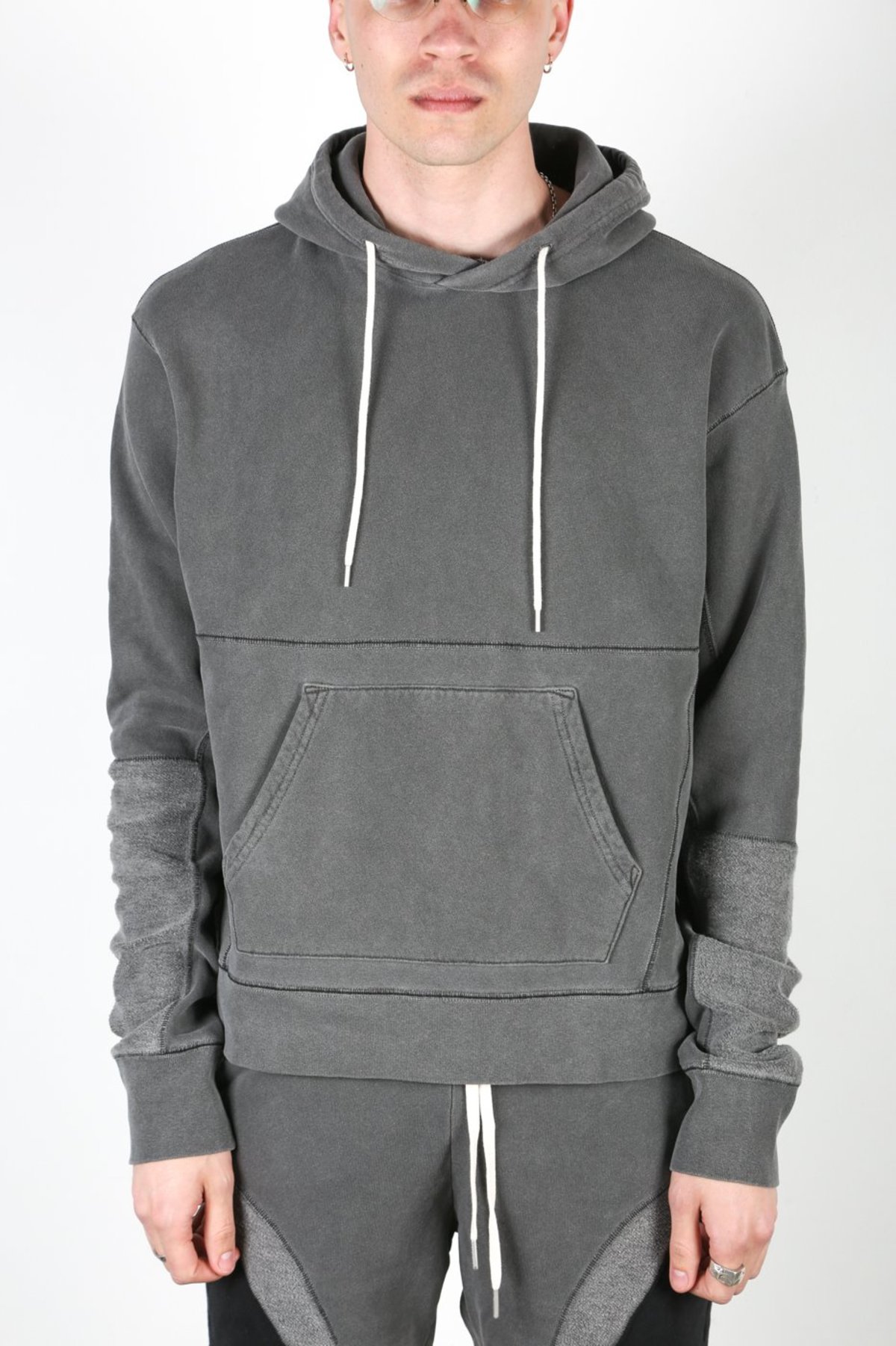 John Elliott LOOSE STITCH BEACH HOODIE 