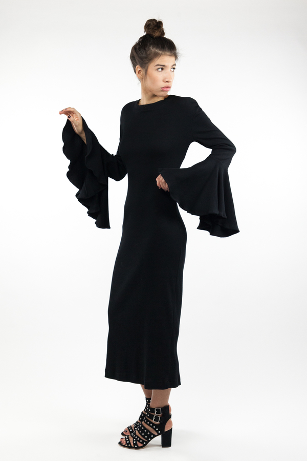 Toit Volant Mira Dress - Black Toit Volant Mira Dress - Black