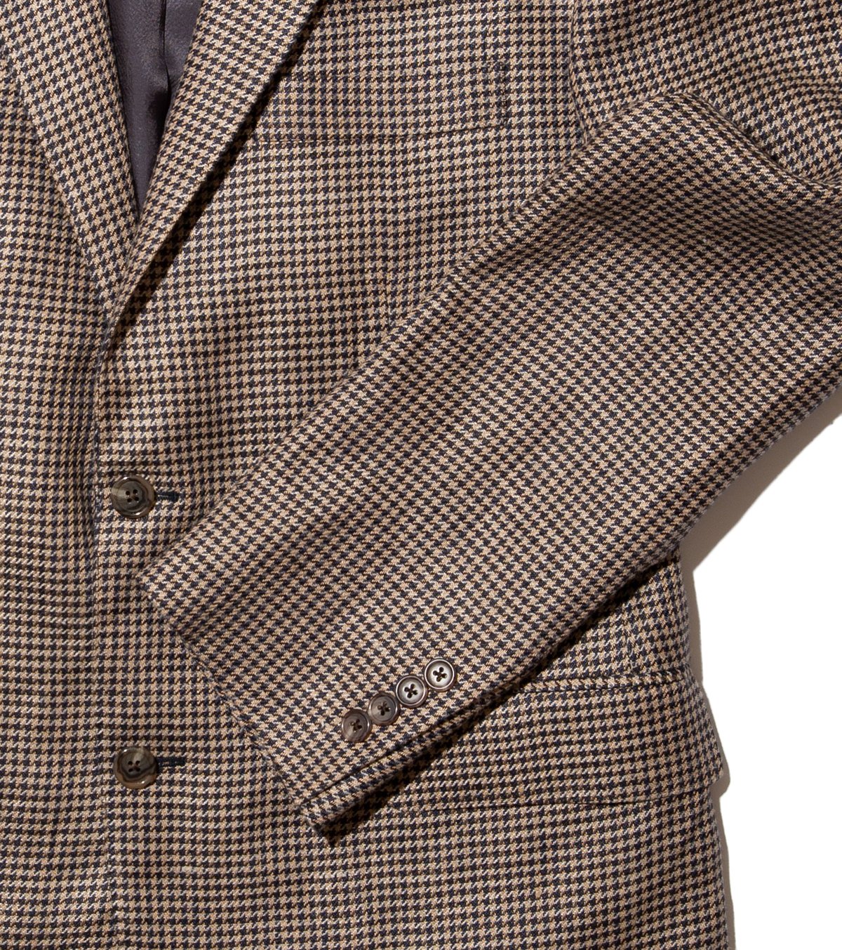 Freemans Sporting Club Sport Coat Tan Houndstooth Garmentory