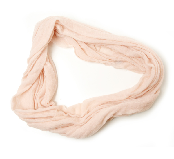 Botto Giuseppe Thick Blush Cashmere Tube Scarf Botto Giuseppe Thick Blush Cashmere Tube Scarf