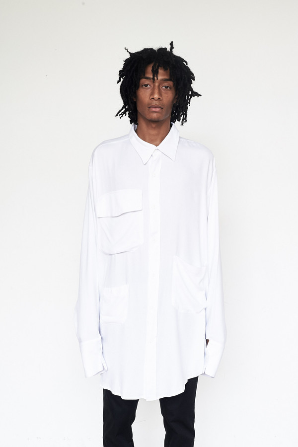 Unisex Assembly New York Rayon Chimayo Shirt Unisex Assembly New York Rayon Chimayo Shirt