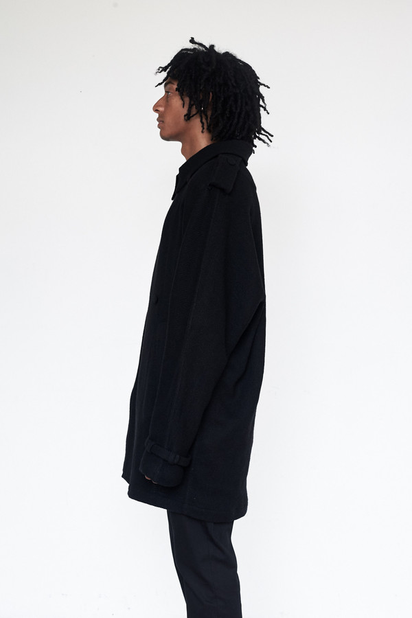 Unisex Assembly New York Wool/Linen Oslo Baggy Trench Unisex Assembly New York Wool/Linen Oslo Baggy Trench