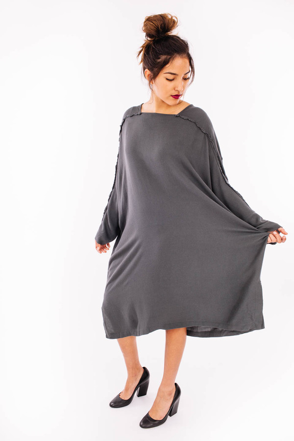 Black Crane Dome Dress (Dark Shadow) Black Crane Dome Dress (Dark Shadow)