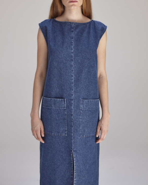 Ilana Kohn Lilly Dress in Denim Ilana Kohn Lilly Dress in Denim