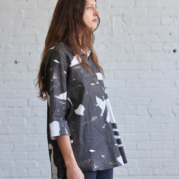 Language of the Birds Nehru Tunic Westbeth Language of the Birds Nehru Tunic Westbeth