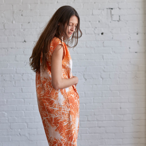 Language of the Birds Paperbag Shift Dress July Language of the Birds Paperbag Shift Dress July