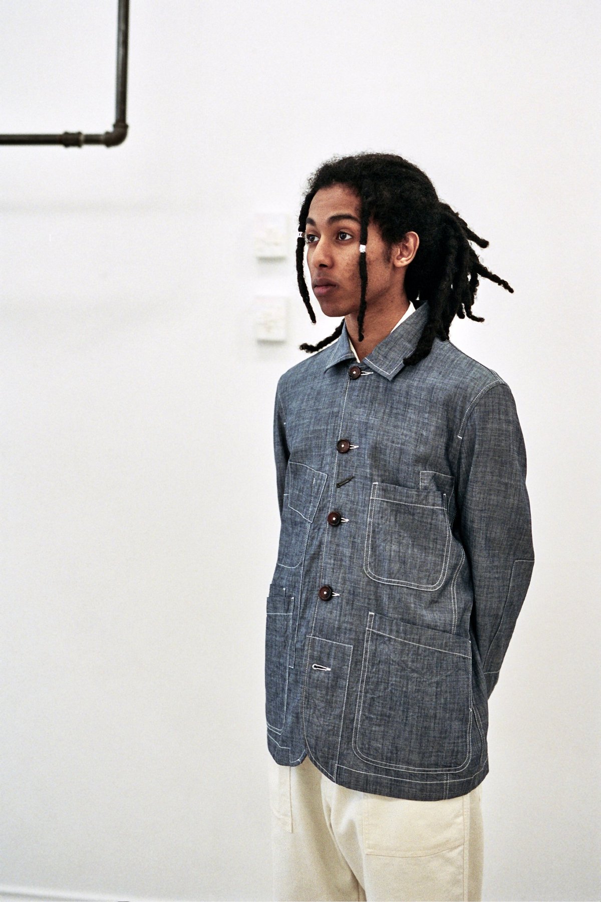Indigo Chambray Jacket | Garmentory