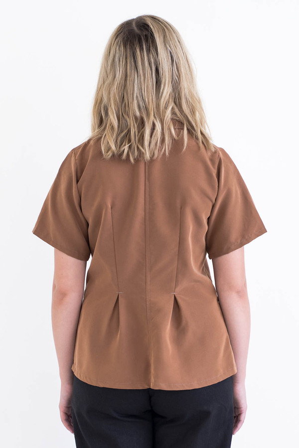 REIFhaus Gather Blouse in Sienna REIFhaus Gather Blouse in Sienna