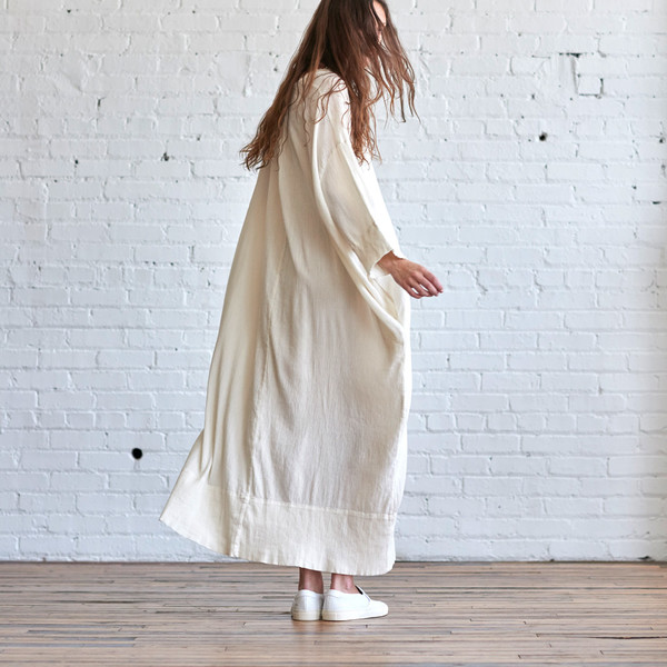 Black Crane Kaftan Dress Black Crane Kaftan Dress