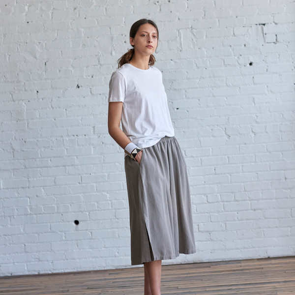 Black Crane Slit Wide Culotte Black Crane Slit Wide Culotte