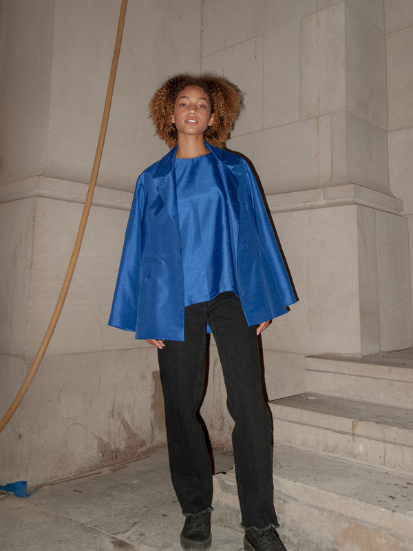 Bodega Thirteen - FW16 New Ace Blazer Cobalt Bodega Thirteen - FW16 New Ace Blazer Cobalt