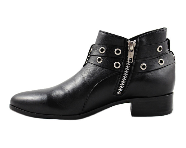Cartel Footwear AW16 Double Strap Bootie - Salto Black Leather Cartel Footwear AW16 Double Strap Bootie - Salto Black Leather