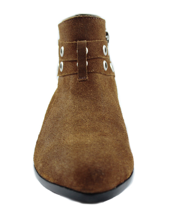 Cartel Footwear AW16 Double Strap Bootie - Salto Suede Cartel Footwear AW16 Double Strap Bootie - Salto Suede