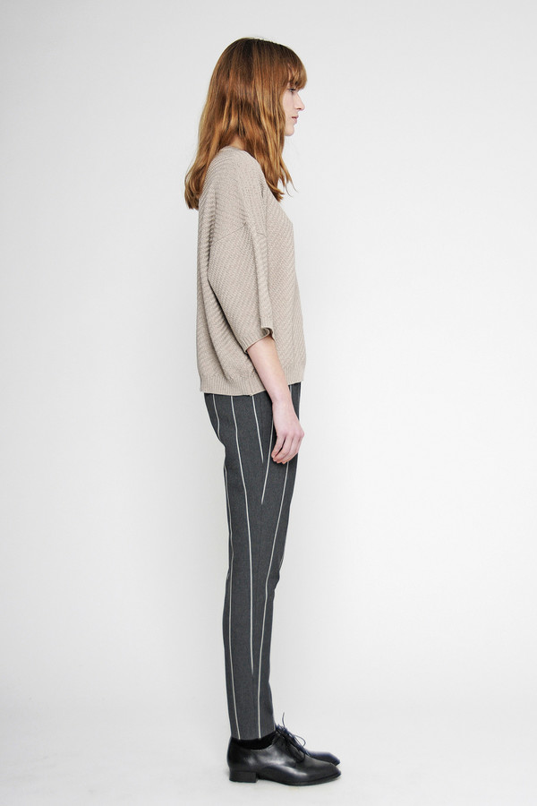 Diarte "Laura" 3/4 Bell Sleeve Merino Sweater Diarte "Laura" 3/4 Bell Sleeve Merino Sweater